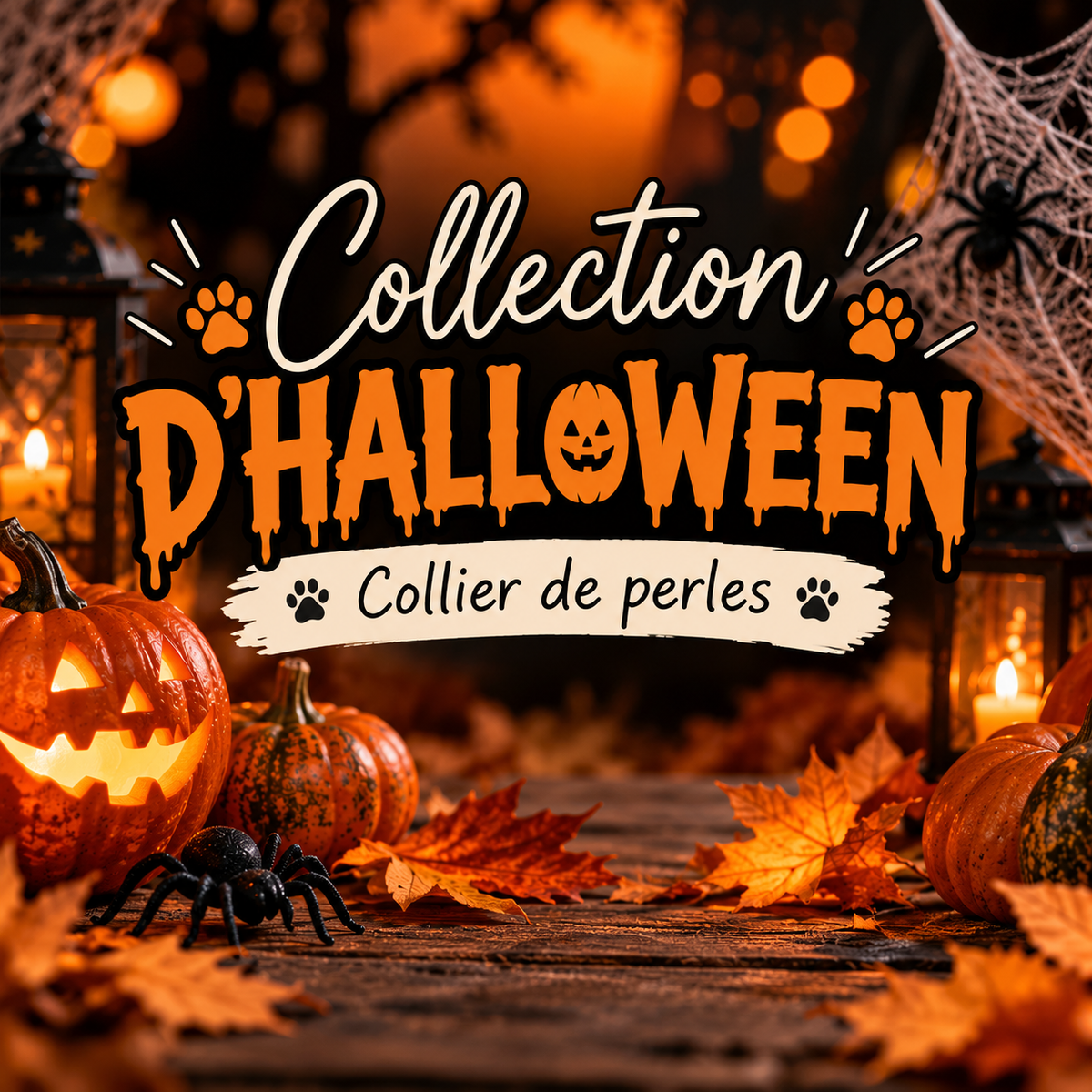 Halloween en perles de verre