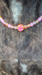 Collier "Donuts Pêche"