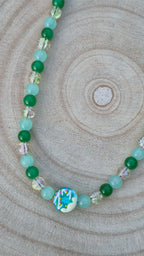Collier "Donuts Kiwi"