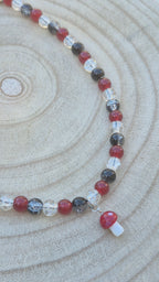 Collier Rouge & Noir