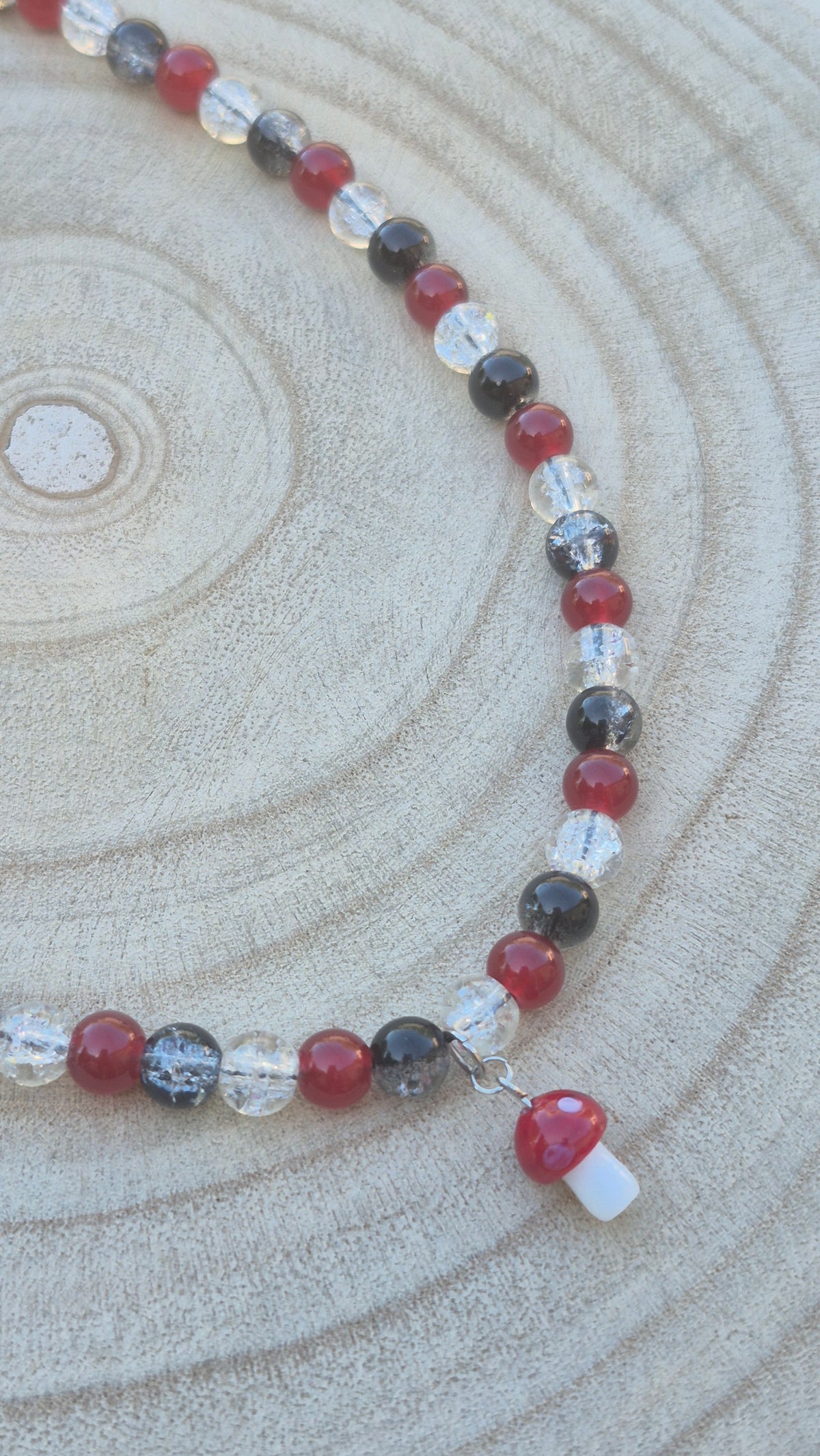 Collier Rouge & Noir