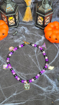 Collier Halloween Violet