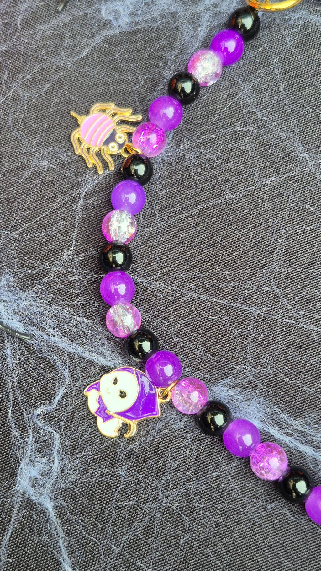 Collier Halloween Violet