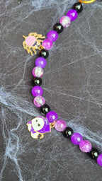 Collier Halloween Violet