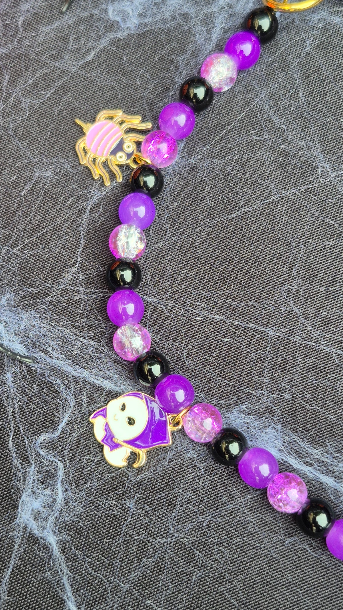 Collier Halloween Violet