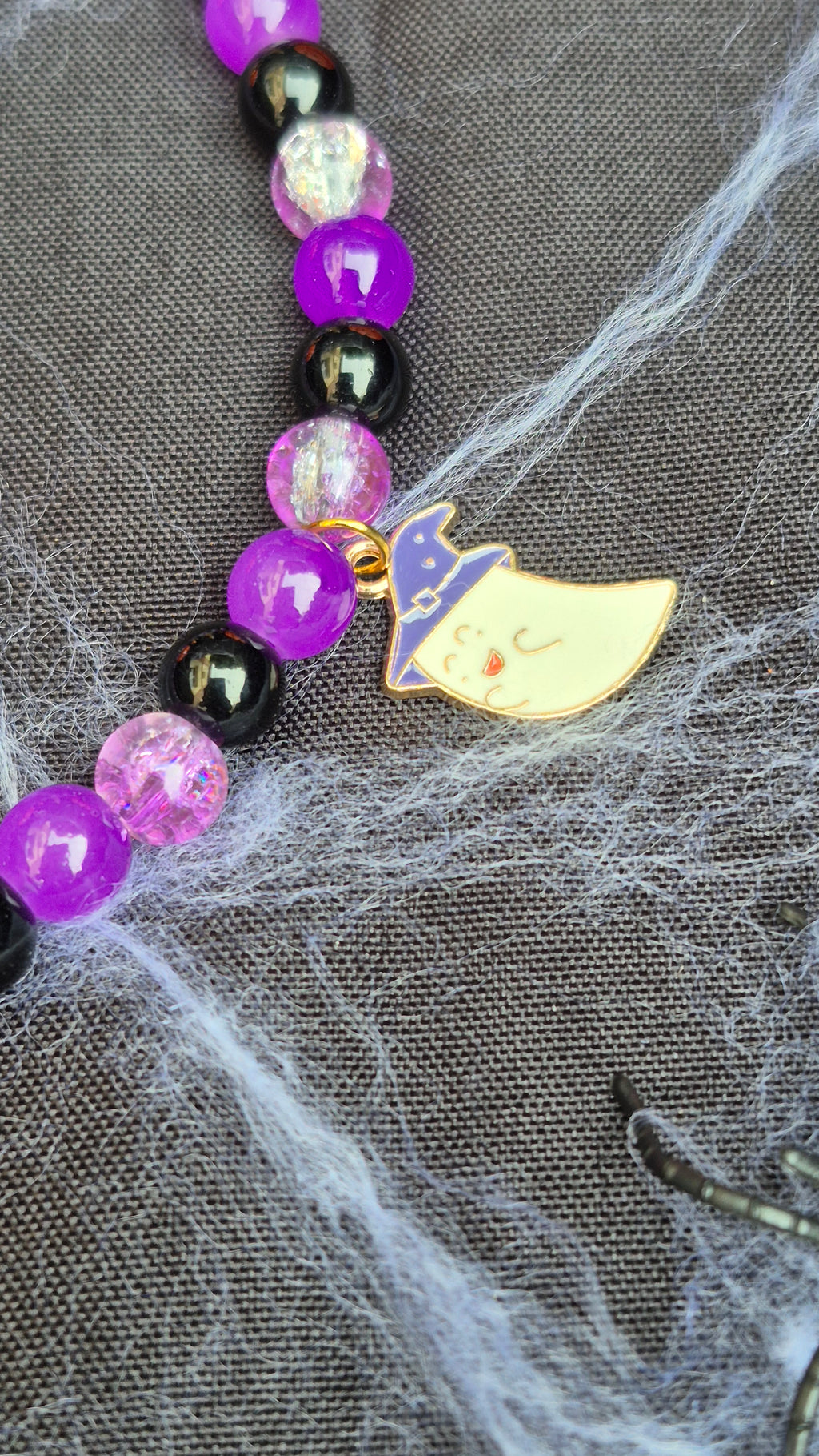 Collier Halloween Violet