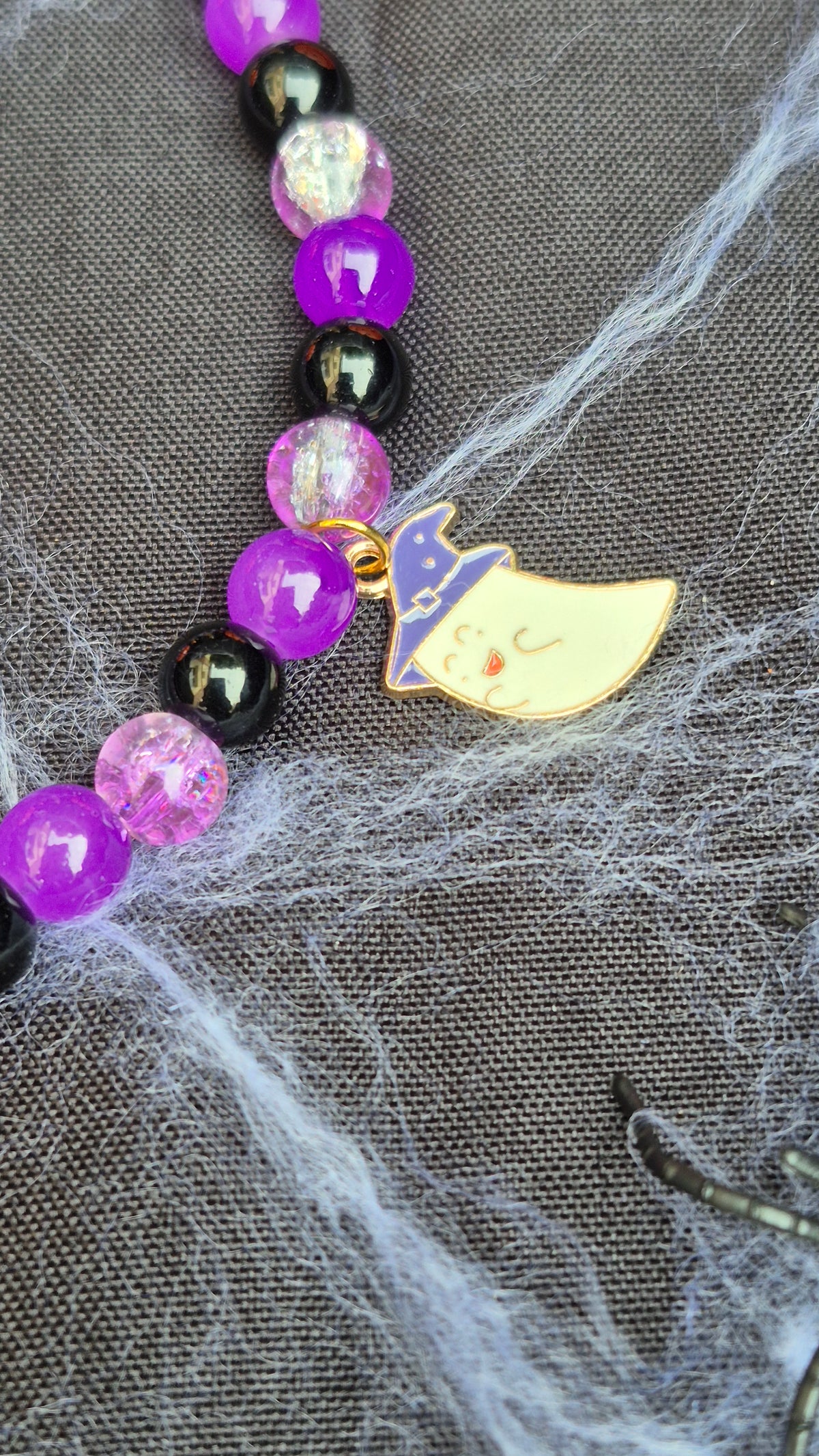 Collier Halloween Violet