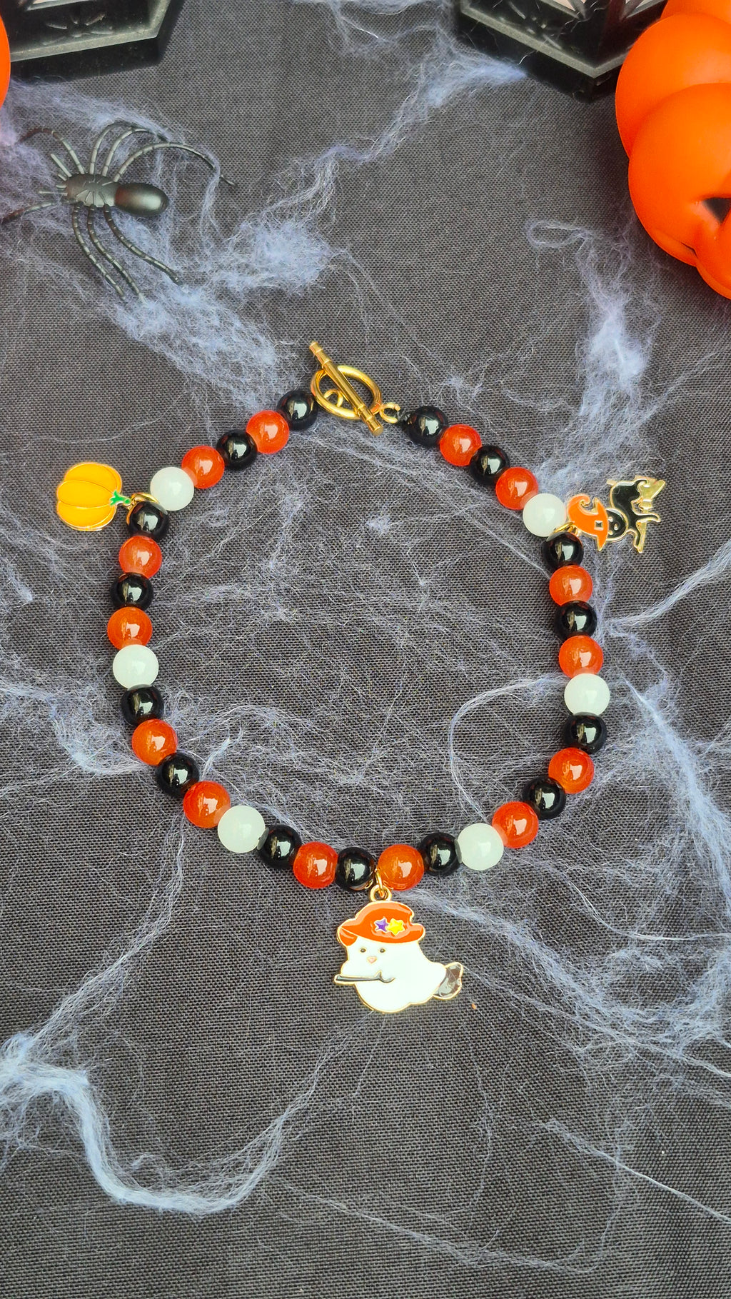 Collier Halloween Fantômes