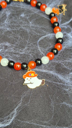 Collier Halloween Fantômes