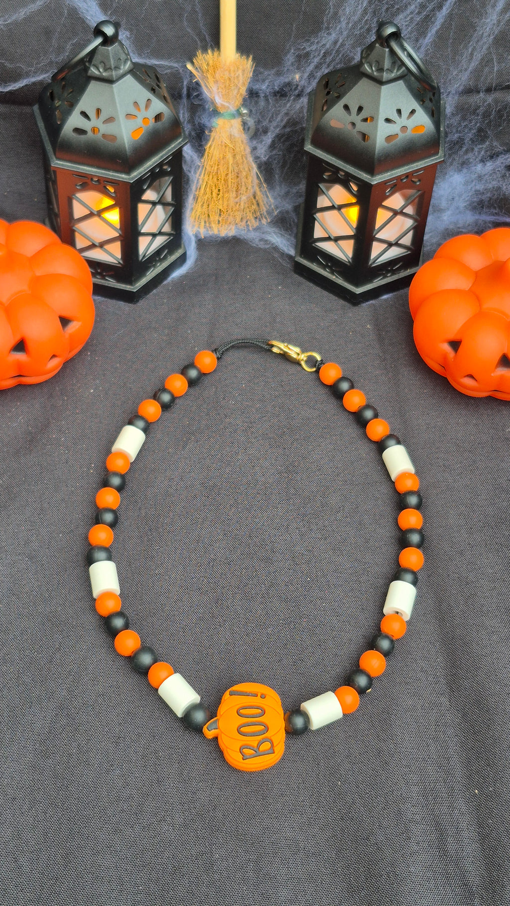 Collier Citrouille