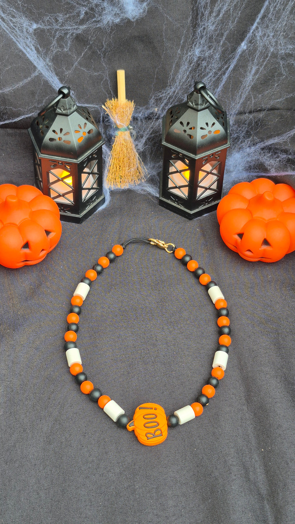 Collier Citrouille