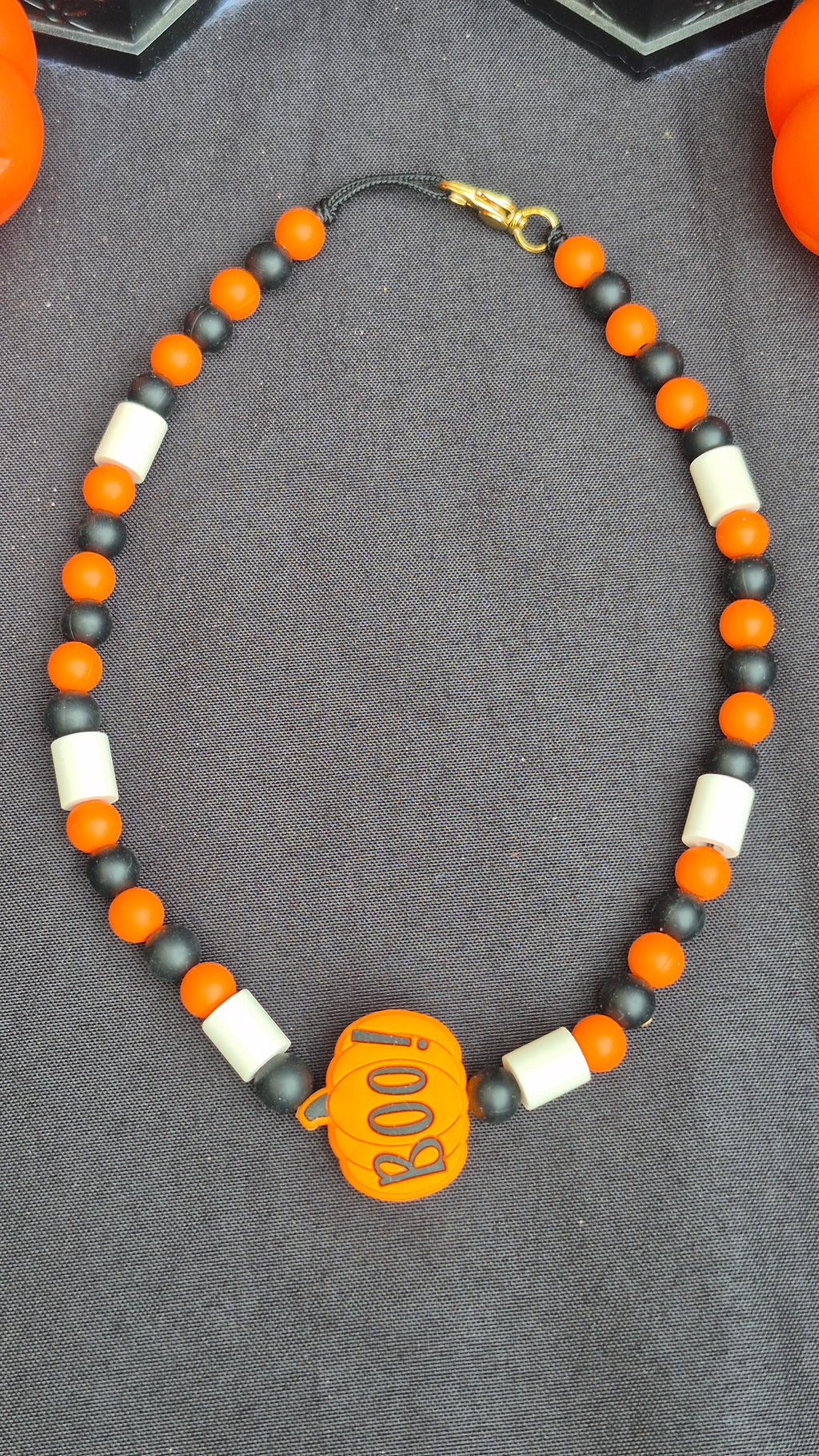 Collier Citrouille