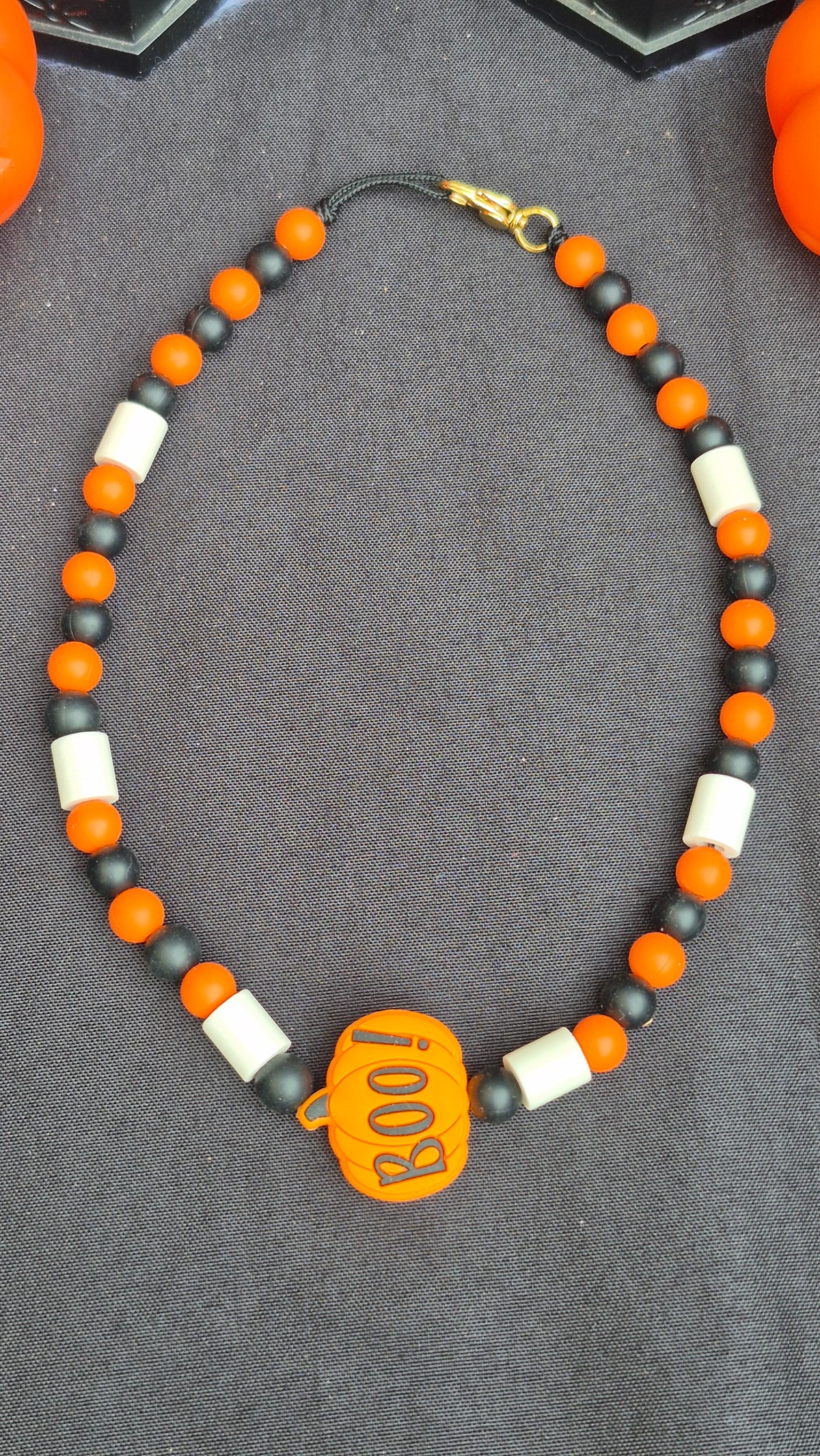 Collier Citrouille
