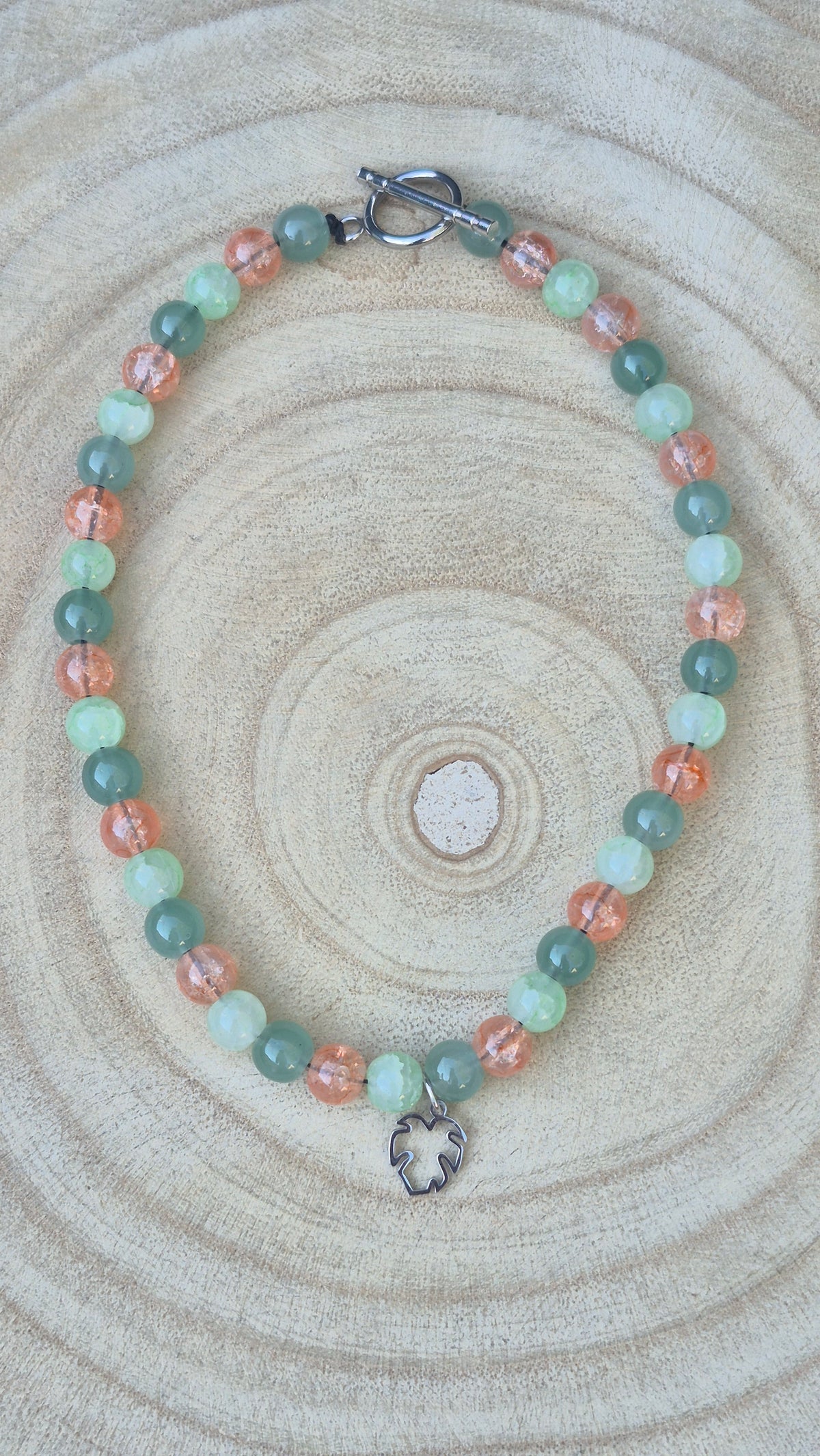 Collier Vert Pêche